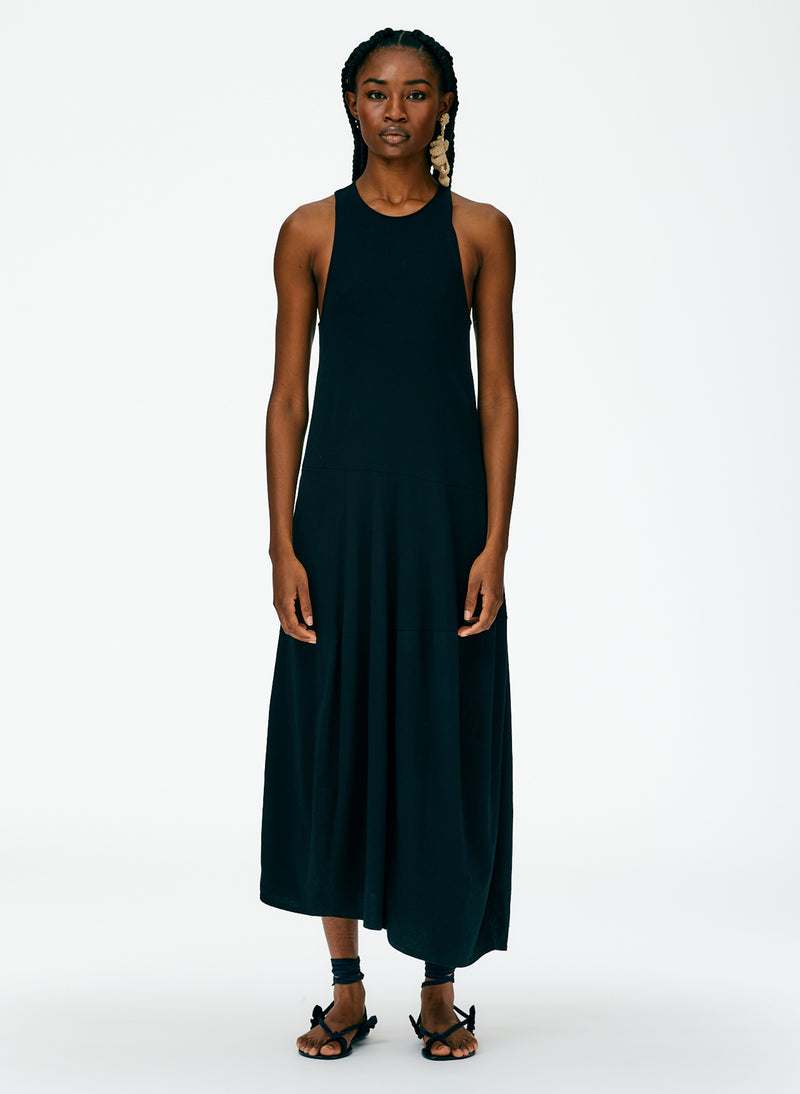 T-Shirt Sleeveless Dress – Tibi Official